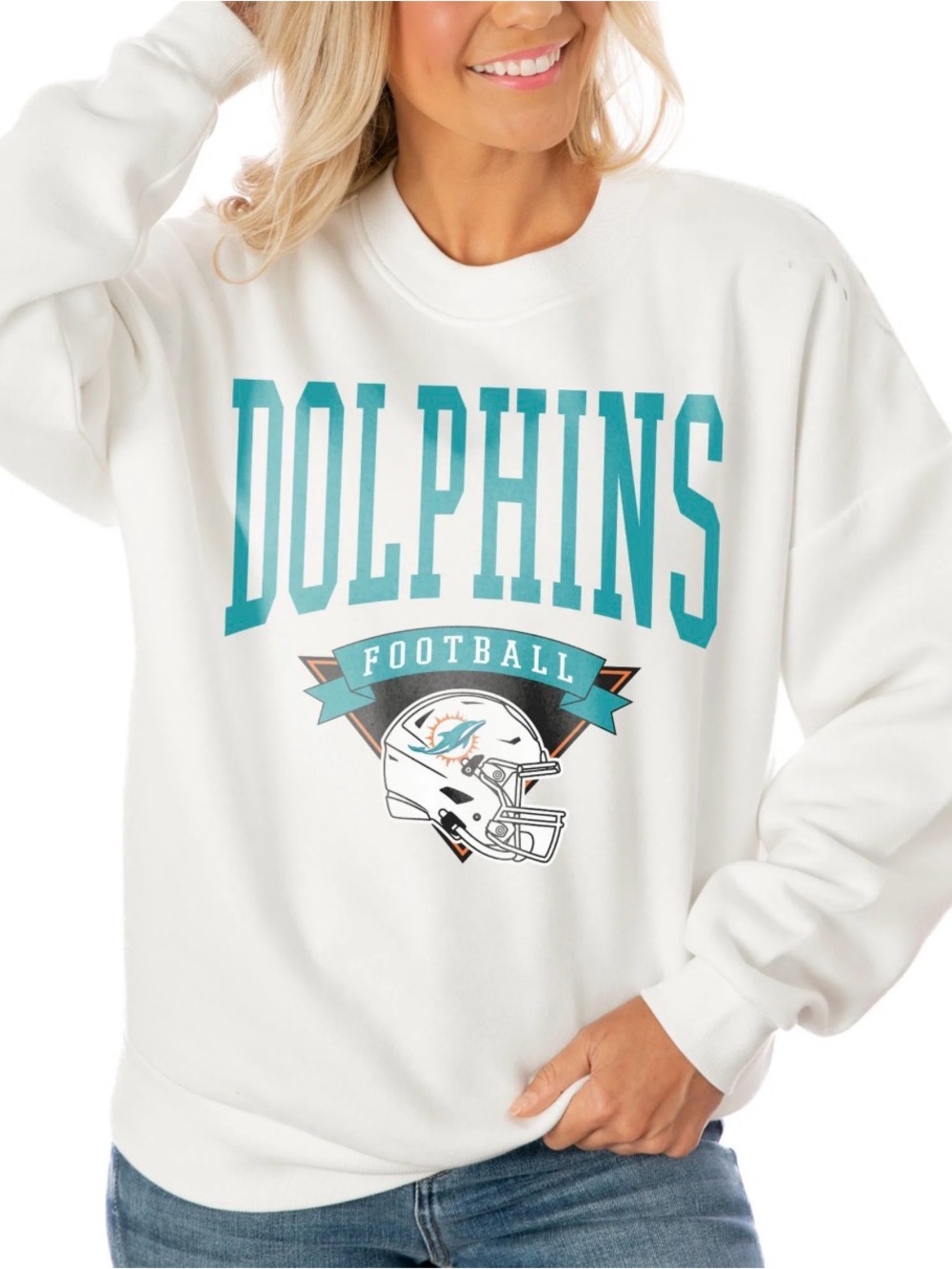 Miami Dolphins Graphic Sweatshirt XL